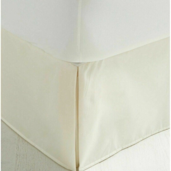 Charter Club Damask 100% Supima Cotton 550 Thread Count Bedskirt, Ivory, Twin - Picture 1 of 3